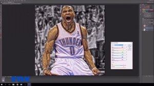 Russel Westbrook Speed Edit (Photoshop)