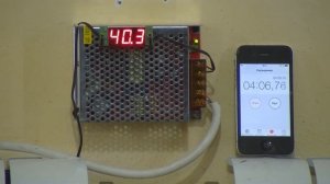 Отопление  водородом! Малый стенд.