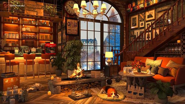 Calm & Melodic Jazz Ballad Music for Work, Focus ☕ Cozy Coffee Shop Ambience with Smooth Jazz Piano