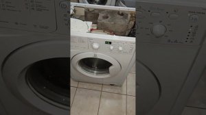 Видеоотчёт по стиральной машинке клиента indesit mise 605 после ремонта