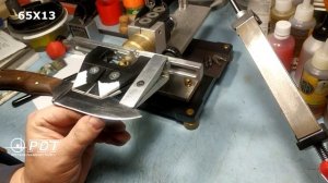 Заточка ножа  65Х13 микросъемка РК