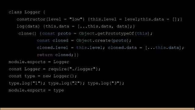 Javascript - prototype design patterns
