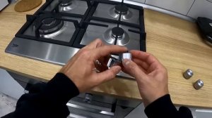 Металлически ручки (переключатели) для газовой панели
