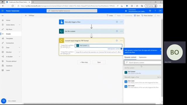 How to Convert an Image to TIFF Format in Power Automate смотреть онлайн