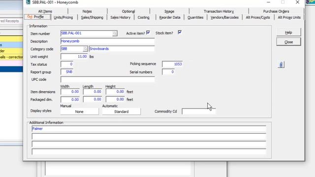 Adagio Inventory - Receipt Entry смотреть онлайн