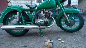 #14 Неправильно выставленное зажигание 6 вольт, ИЖ 56, Планета, Юпитер