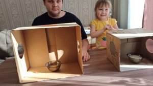 Что в КОРОБКЕ??? ЧЕЛЛЕНДЖ.....Попробуй угадай что лежит в коробке!!!!