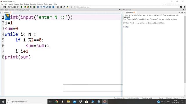 important question for students | python tutorial | #anaconda python