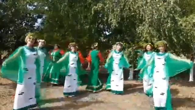 Китаевский сельский Дом Культуры. Фольклорный праздник "Берёзка" - посвящён дню Троицы