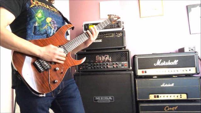 Megadeth - Tornado Of Souls (Guitar cover) смотреть онлайн