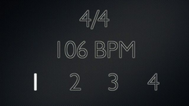 Metronome 106 BPM смотреть онлайн