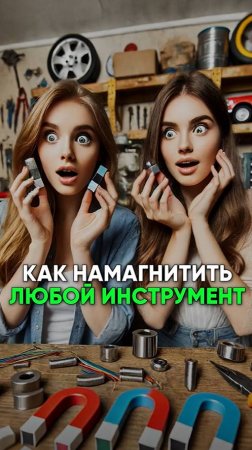 ✨😍 Как намагнитить любой инструменты ?!