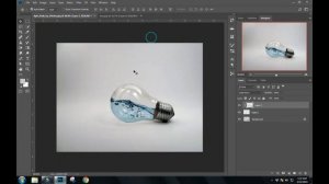 Photoshop Tutorial | Photo Manipulation | Water Splash in Bulb (2020) With | W4A Creations |