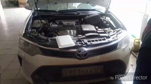 Замена масла и фильтров на camry 55
