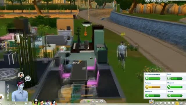 The Sims 4 "Семья Холидей". Семья Юнис #3 - Уезжаем от сестры смотреть онлайн