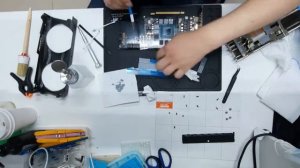 Замена термопасты на видеокарте  3060ti