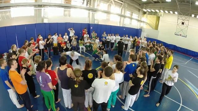 Capoeira CDO St.Peterburg 21.03.2015 Part 1 смотреть онлайн