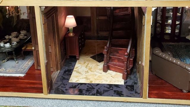 Tour of the Madison Dollhouse • a custom 1:12 Federal style mansion смотреть онлайн