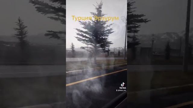 Дорога в Üniversite Atatürk. Эрзурум. Турция.
