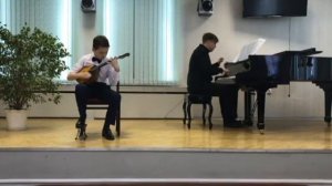 Поспелов А., 12 лет. Домра. С. Федоров "Македонско Оро"