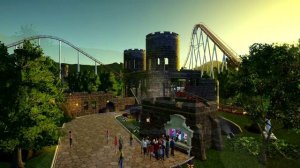 Planet Coaster: Castle Crasher (Arrow Hyper Coaster):