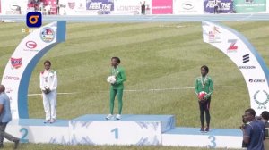 #Asaba2018: Blessing Okagbare Speaks On Winning 4x100m  Race | Highlight & Medal Presentation