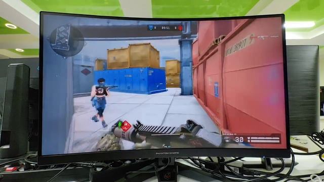 Обзор игрового монитора  Asrock Phantom Gaming 27" 240Hz