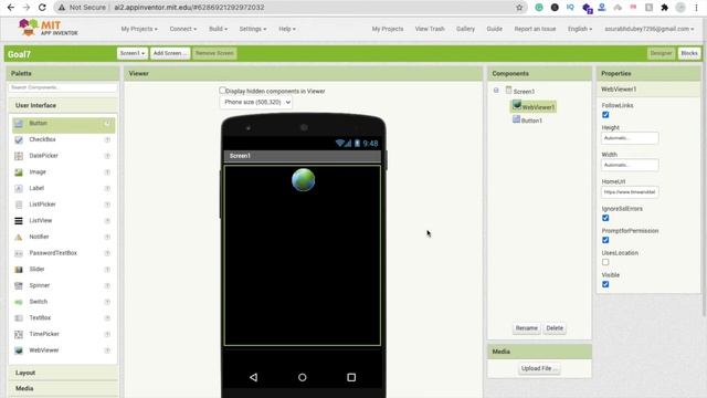 How To Make Goal Reminder App in MIT App Inventor 2