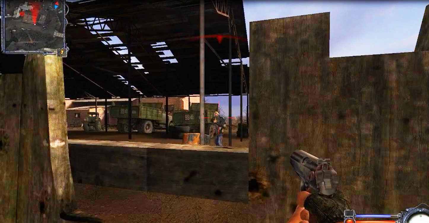 S.T.A.L.K.E.R.: Чистое небо.Задание захватить механизаторский двор. смотреть онлайн