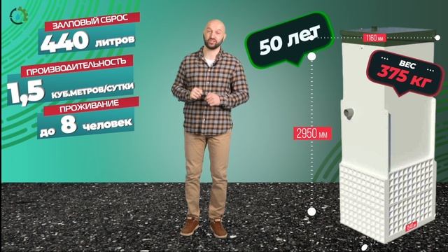 СЕПТИК Топас ЛОНГ на 8 человек для частного дома под ключ стоимость #септик #автономнаяканализация