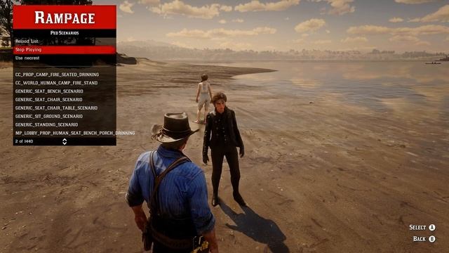 How to use Rampage Trainer and Outfit Changer to wear multiplayer clothes in Red Dead story mode смотреть онлайн