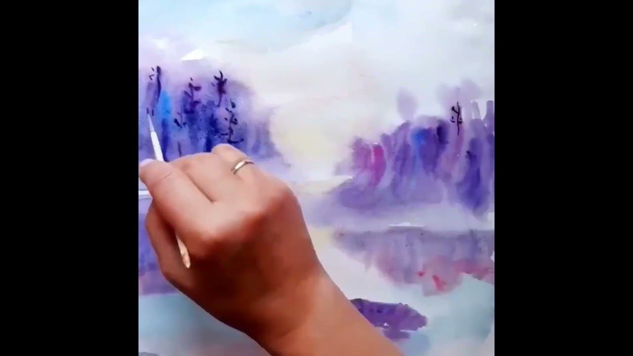 Стихи детям: В фиолетовом лесу