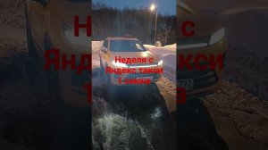 итоги 12ч смены работы в яндекс такси на комфорт+. Парк CarCity 84993025062