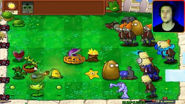 БУКВАЛЬНО ТАЩИМ РАСТЕНИЯ ⇶ Plants vs. Zombies Brutal Mode EX №79 смотреть онлайн