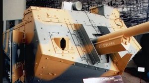 Броня этого танка пробивалась из пистолета