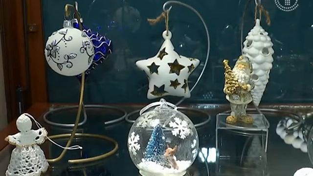 Выставка ёлочных игрушек смотреть онлайн