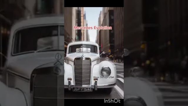 Эволюция Мерседеса Нейросеть #новоевидео #нейросеть  #мерседес