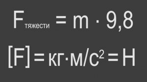 Физика 7 класс. §28. Единицы силы. Связь между силой тяжести и массой тела