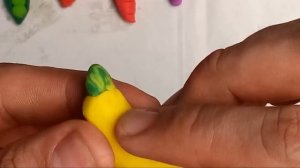 Como Hacer Frutas y Verduras de Colores Con Plastilina / fruits and vegetables with play dough