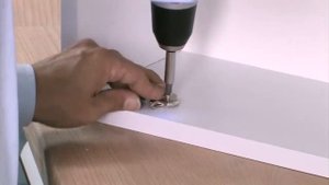 Монтаж скрытых петель Hettich с разметочным шаблоном. ЮМАКОМ