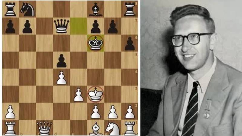 БОНГКЛАУД отдыхает： В.Смыслов-Л.Пахман (Москва 1956) Шахматы
