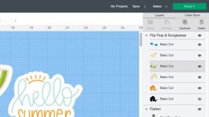 HOW TO MAKE PRINT THEN CUT STICKERS WITH CRICUT