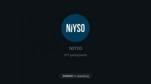 Голосовой чат NIYSO (09.09.2023): Свободный микрофон.