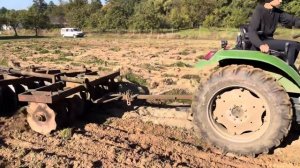 Минитрактор Deutz-Fahr SH-504 & борона дисковая тяжела БДТ-3