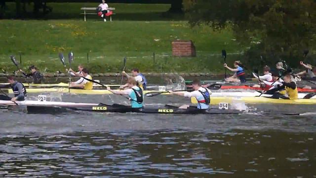 Reading Hasler 2014 - Junior Men K2 Assessment Race Start смотреть онлайн
