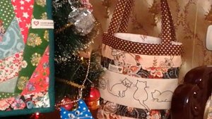 Лоскутные подарки к Новому году.