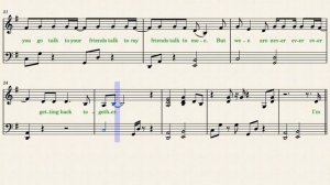 Taylor Swift — We are Never Ever Getting Back Together (Piano Sheet Music)