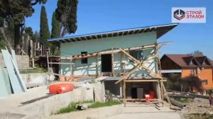 Строительство жилого дома из металлоконструкций в Сочи
