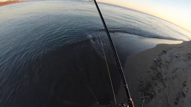 Рыбалка у Албанской границы! Сибас 2.6 кг. с берега на джиг в Черногории. смотреть онлайн