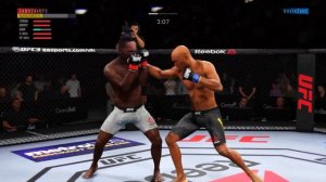 МАСТЕР УДАРНОЙ ТЕХНИКИ УДИВЛЯЕТ ИГРОКОВ из ТОП 100 UFC 3 / Исраэль Адесанья